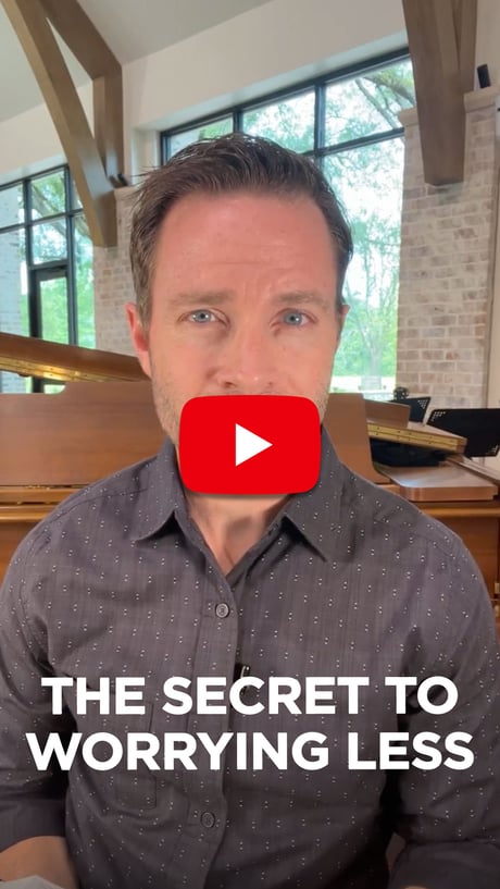 The secret to worrying less
